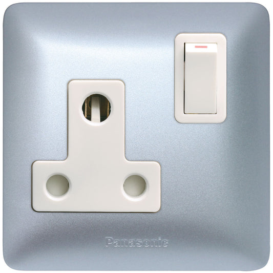 1G 15A SP Switched 3 Pin Power Socket - Ecolux - Power Socket