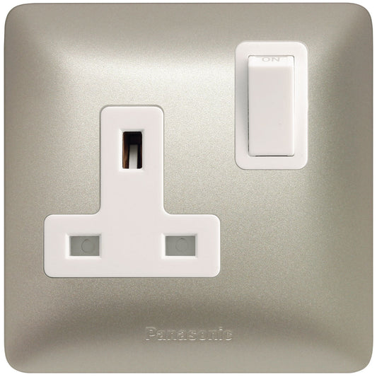 1G DP Switched 13A BS Socket - Ecolux - Sockets