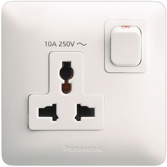 1G SP Switched Multiple Socket 10A - Ecolux - Sockets