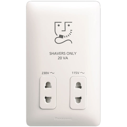 Shaver Socket Outlet - Ecolux - Shaver Socket