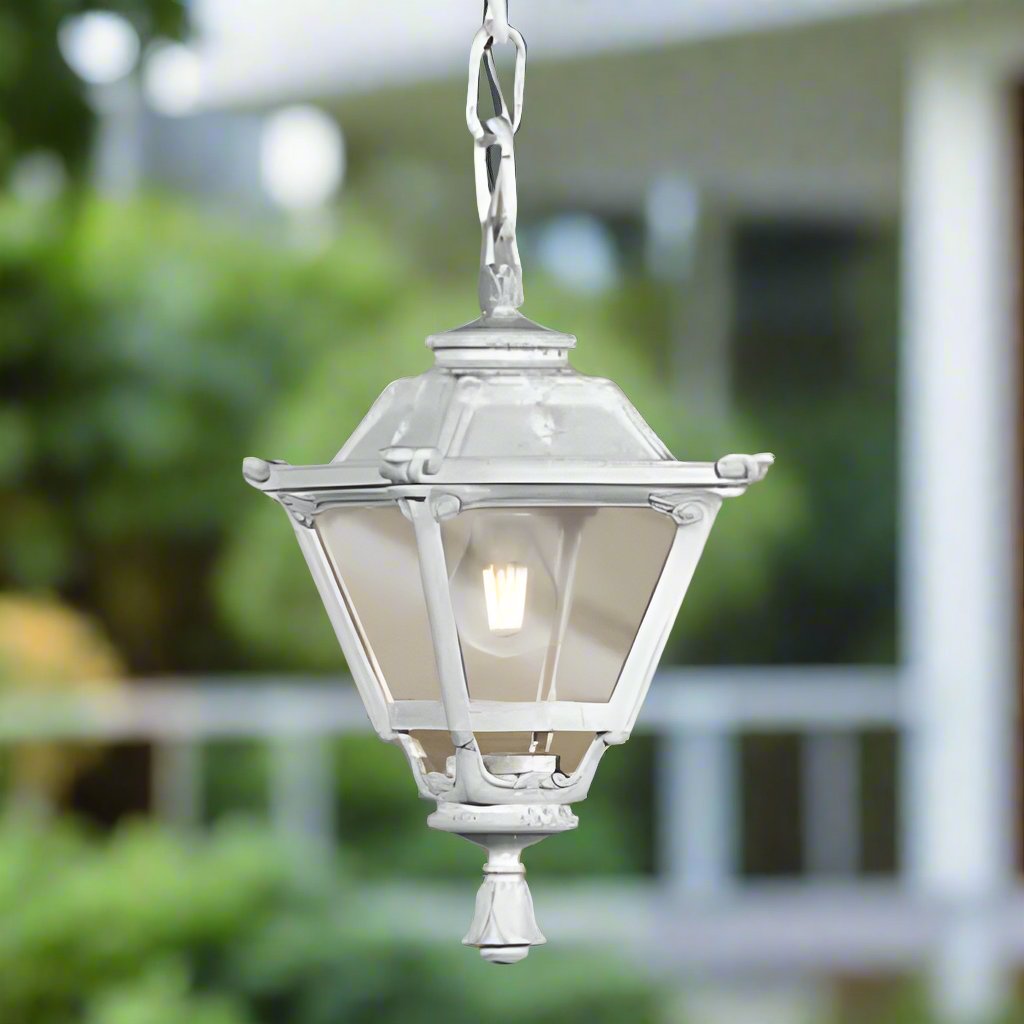 Sichem - Golia Square Outdoor Pendant Light in Classic Style - Ecolux - Hanging Lights