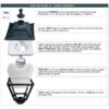 Ricu Tobia 1L Pole Light Details