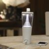 Solar Mini Butterfly Light White Charging with wire