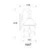 1647 Bl Dimensions