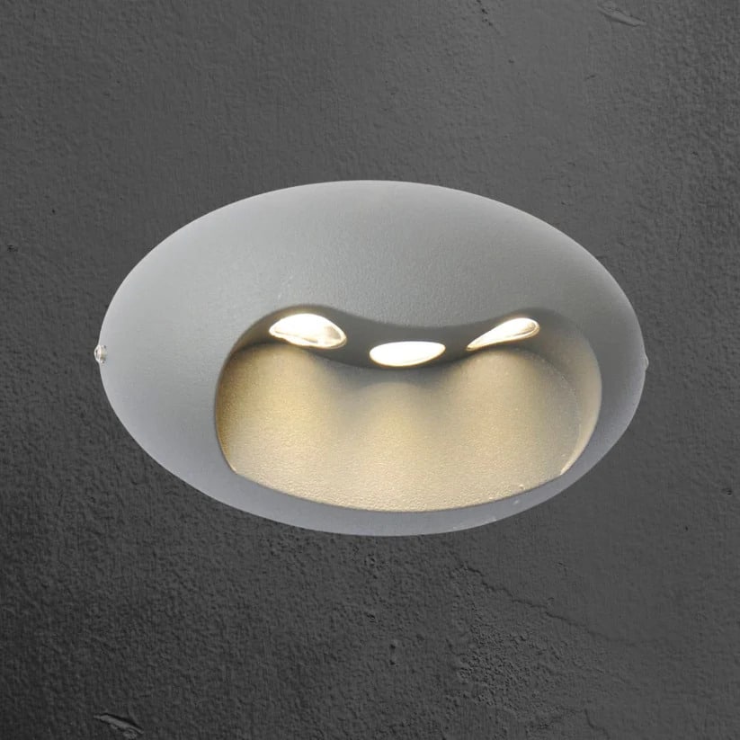 Eyes Outdoor Wall Light-1860 Grey color