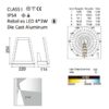 LED LANTERN Outdoor Wall Light-1874S Technical Details