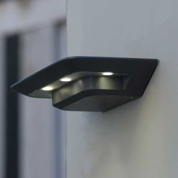 Ghost Outdoor Wall Light-1881S Hanging on wall