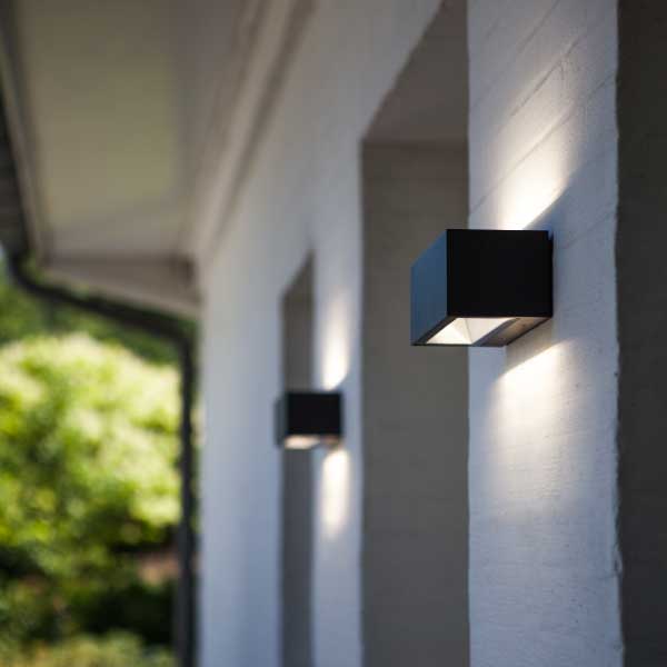 GEMINI Outdoor Wall Light-1891M-3K Hanging on sides
