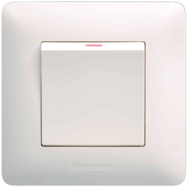 Panasonic 1G 1Way Switch-White