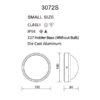 BARCELONA Outdoor Wall Light-3072S Details