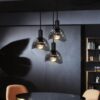 Nordic Style Mini Crystal Bowl Pendant Light