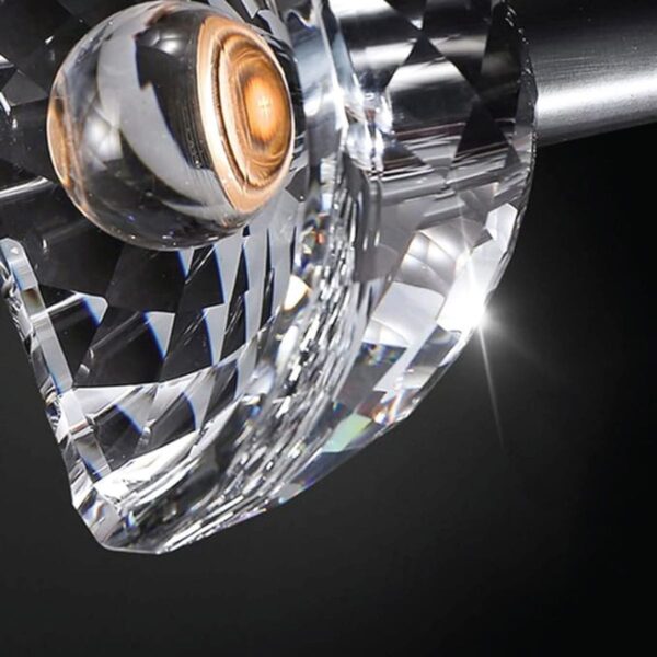 Nordic Style Mini Crystal Bowl Pendant Light