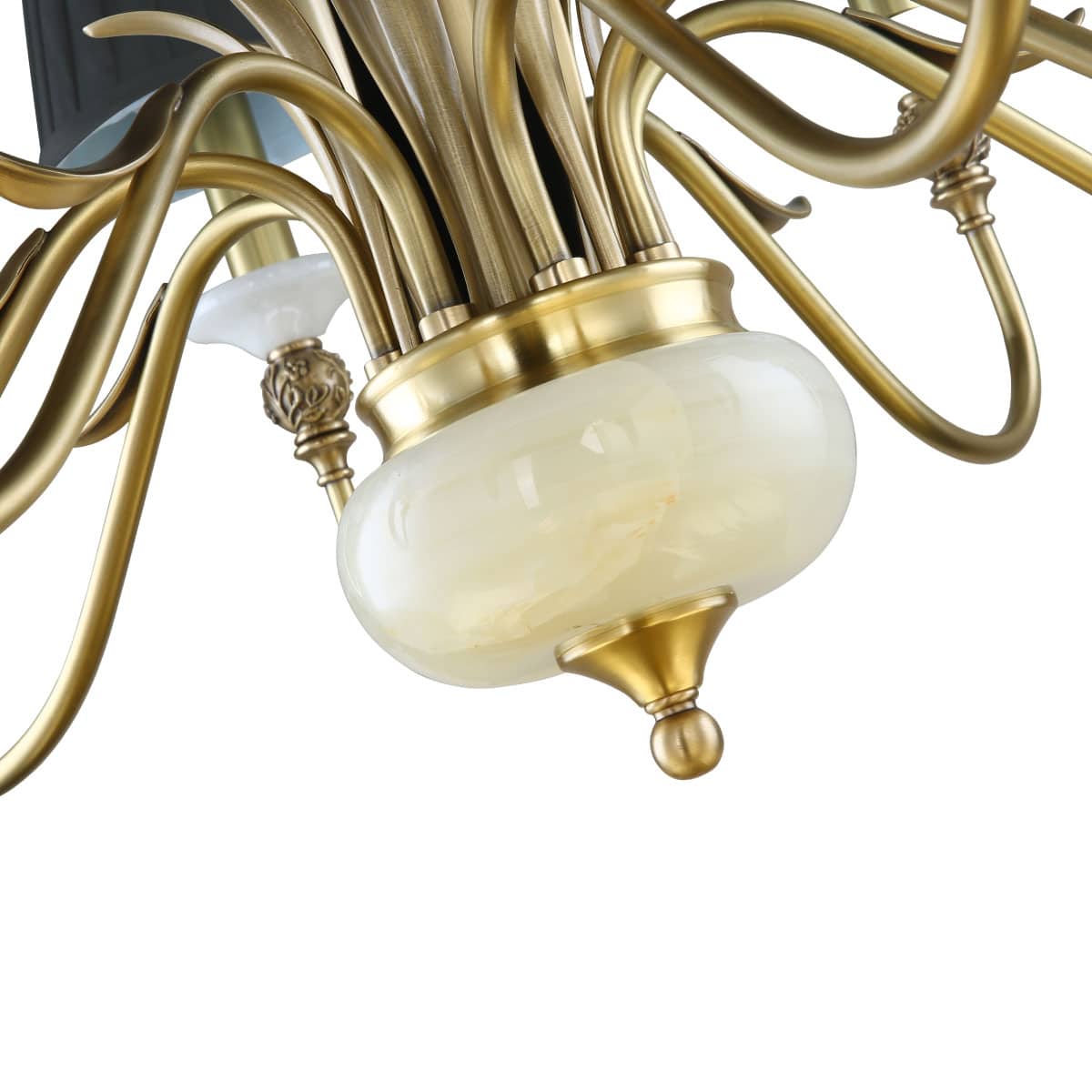 Traditional Midnight Glow Vintage Chandelier-3945a Structure