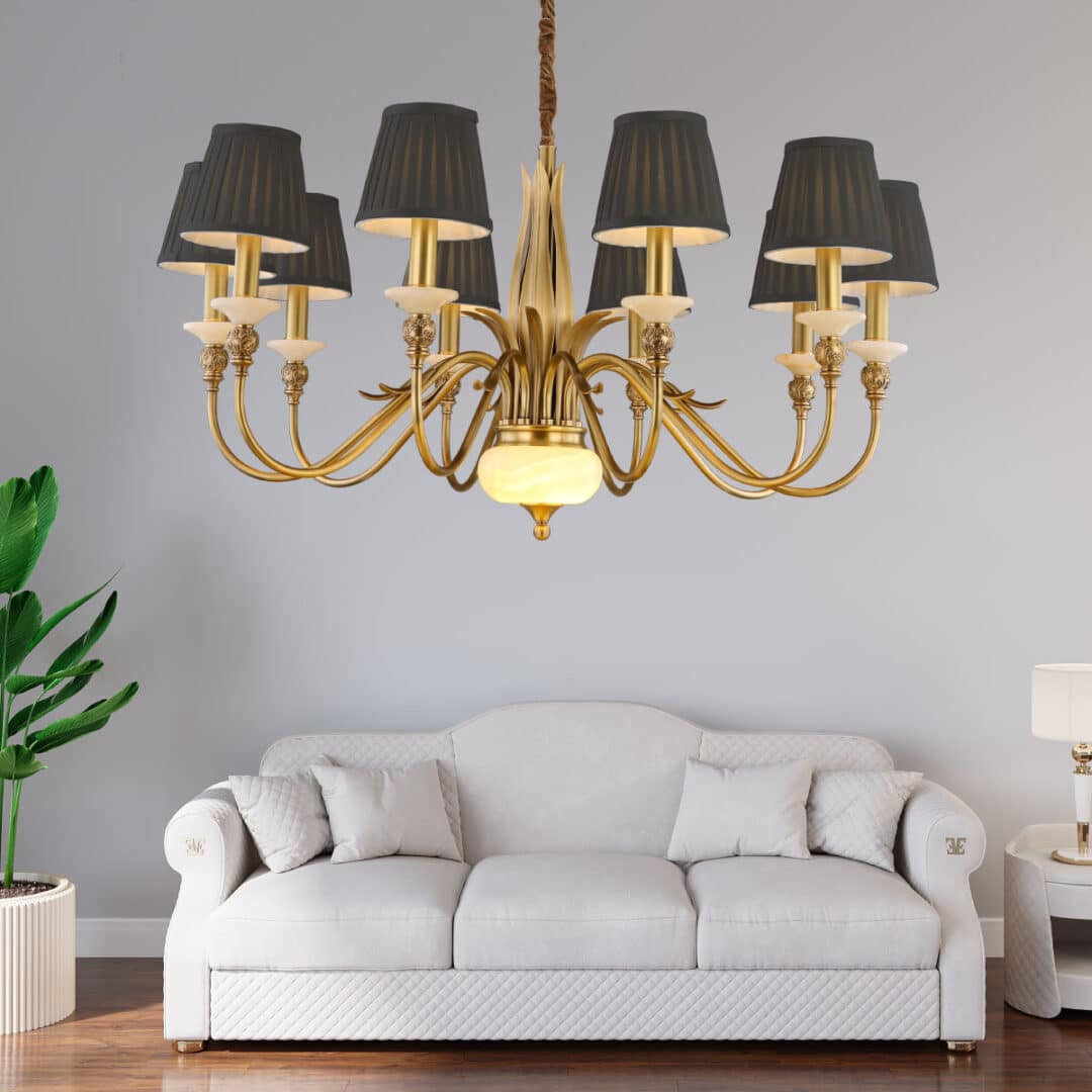 Traditional Midnight Glow Vintage Chandelier-3945a