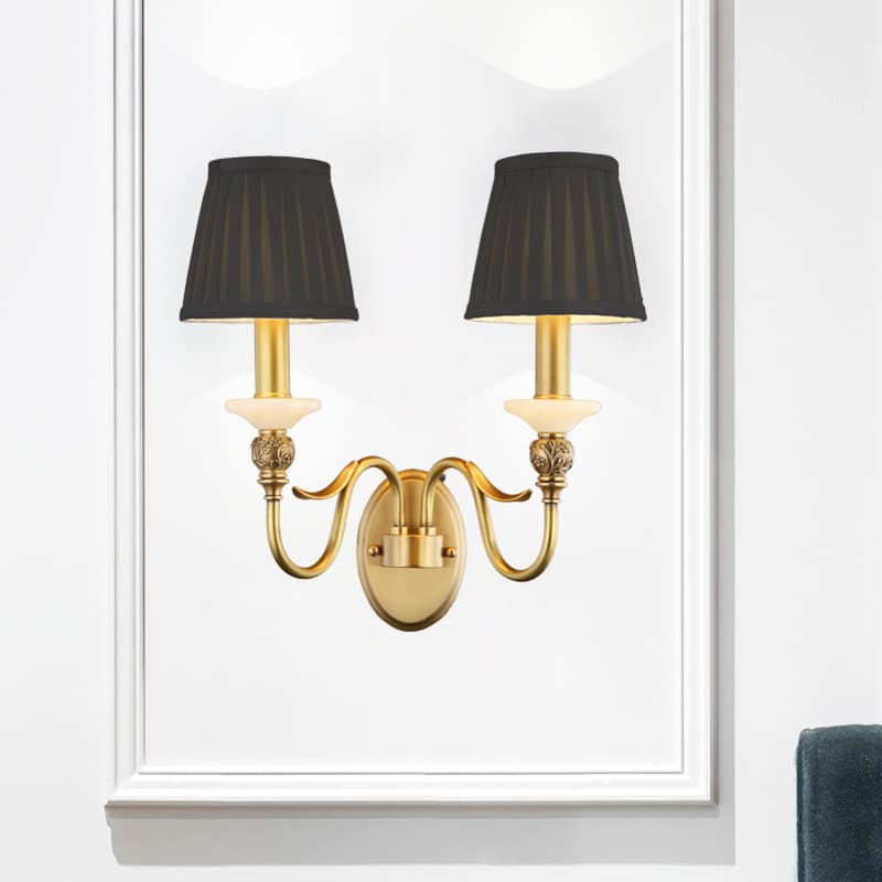 Midnight Glow Double Wall Light