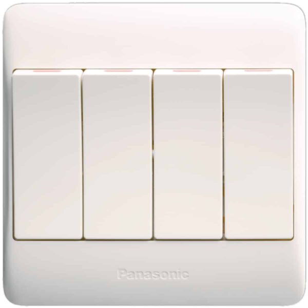 4G 1-WAY Switch-(3x3)-White
