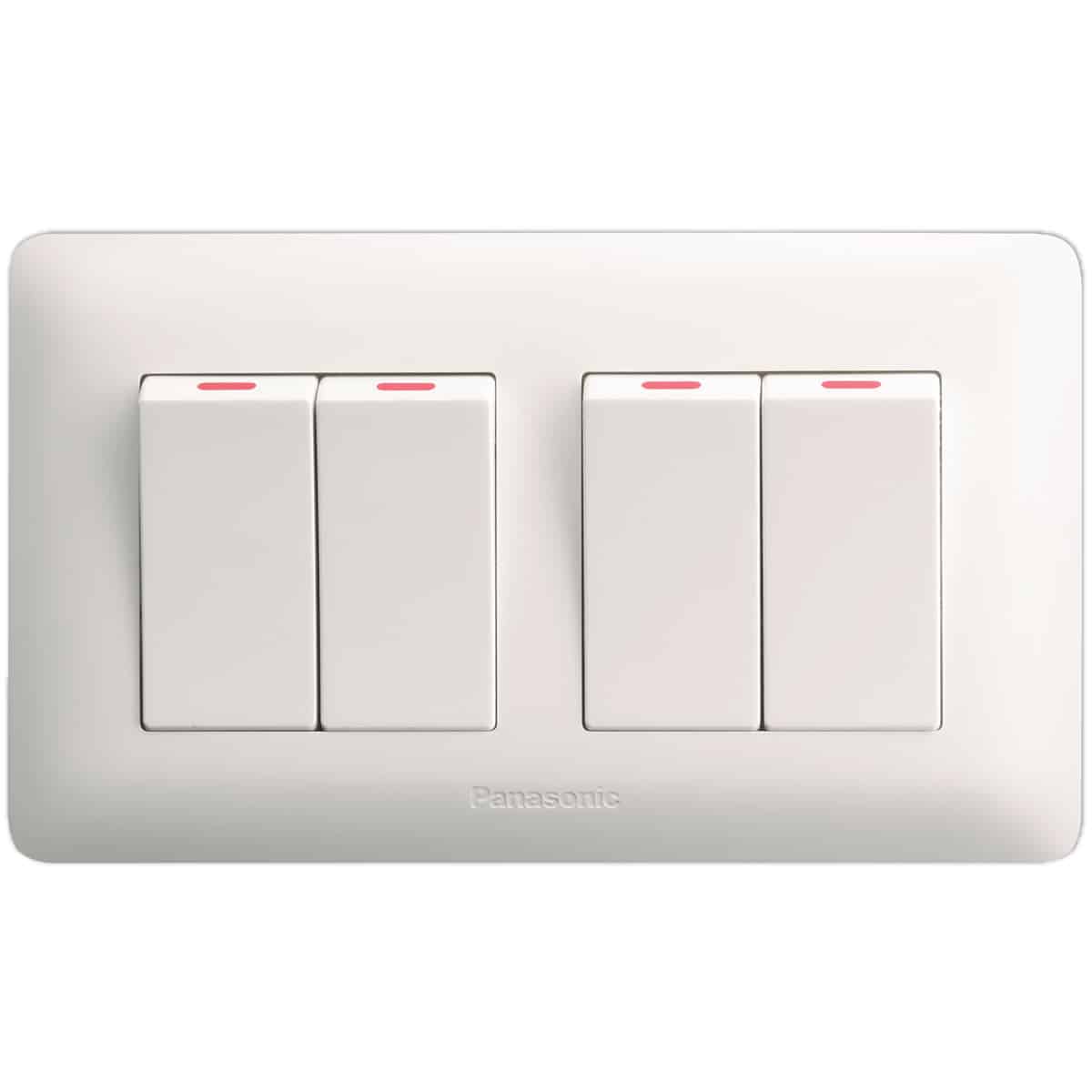 4G 1-WAY Switch-(3x6)-White