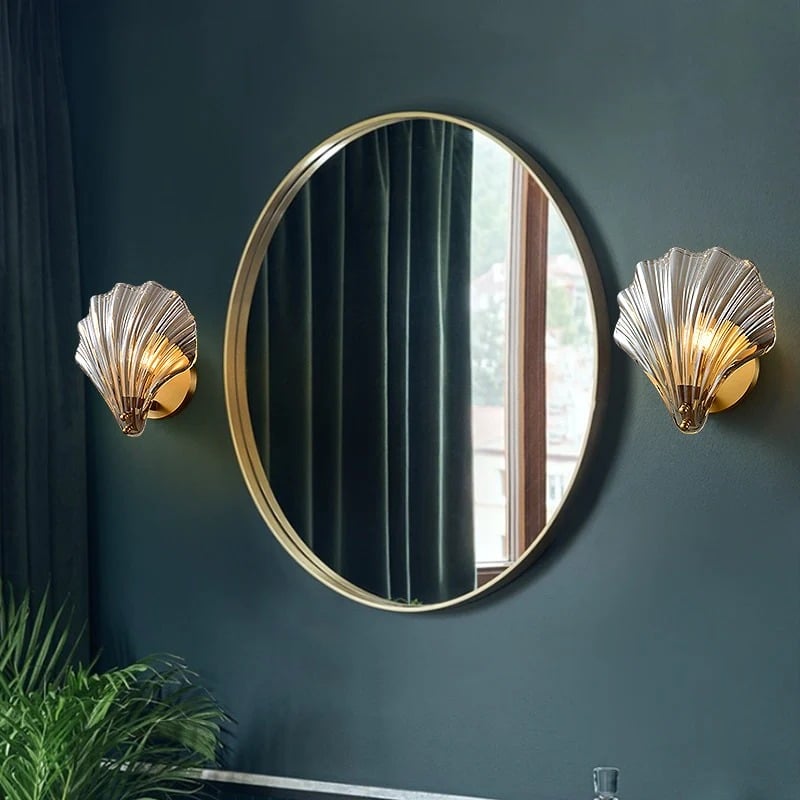 Creative Sea Shell Shaped Vanity Light
