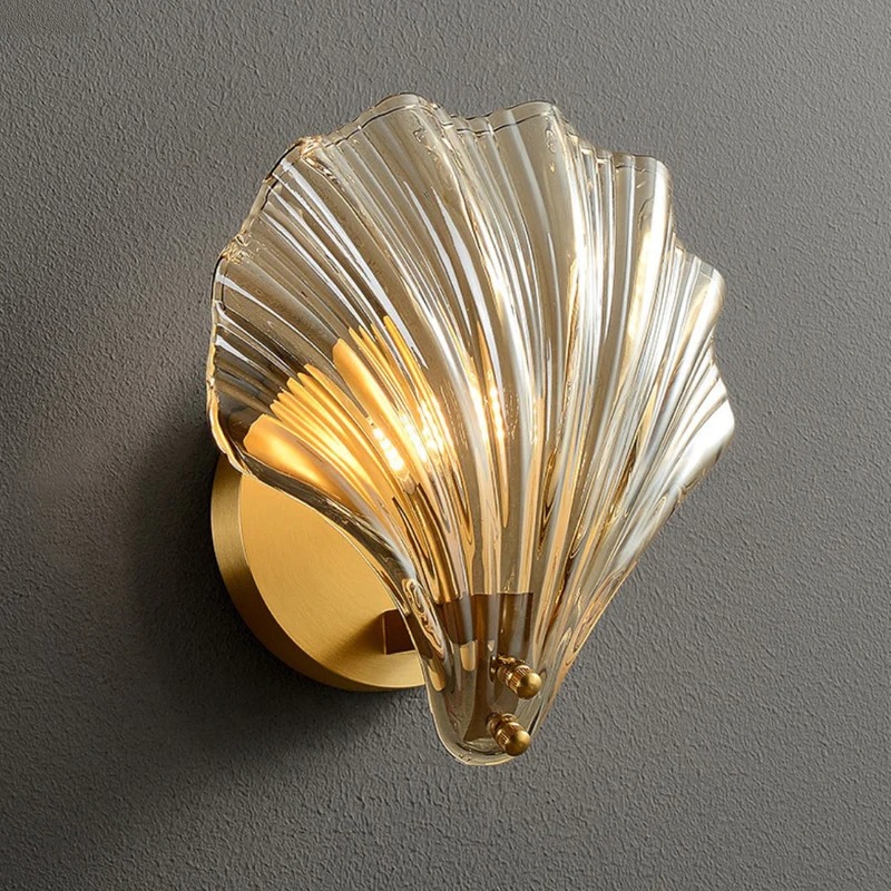 Creative Sea Shell Shaped Indoor Wall Light