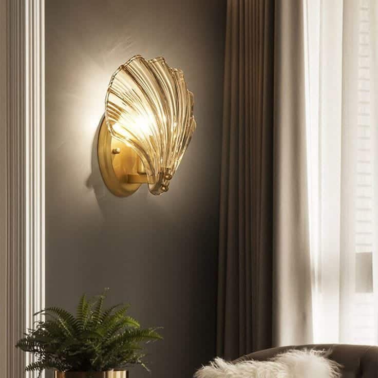 Creative Sea Shell Shaped Indoor Wall Light