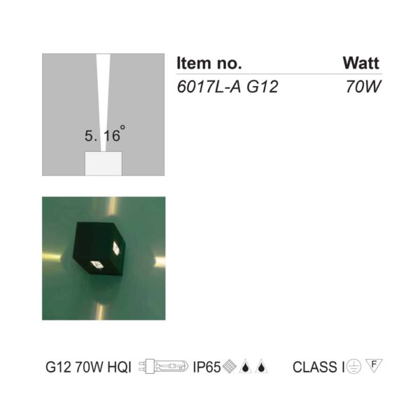 6017L-A Bl Dimensions