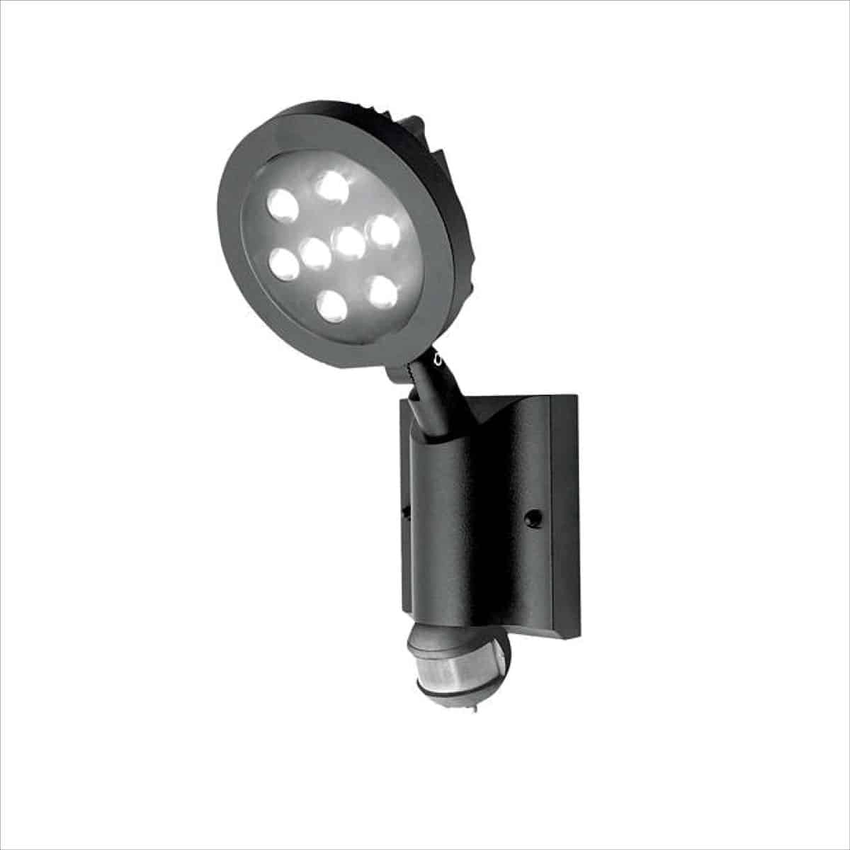 NEVADA Outdoor Wall Light with Sensor-6102S in Black color