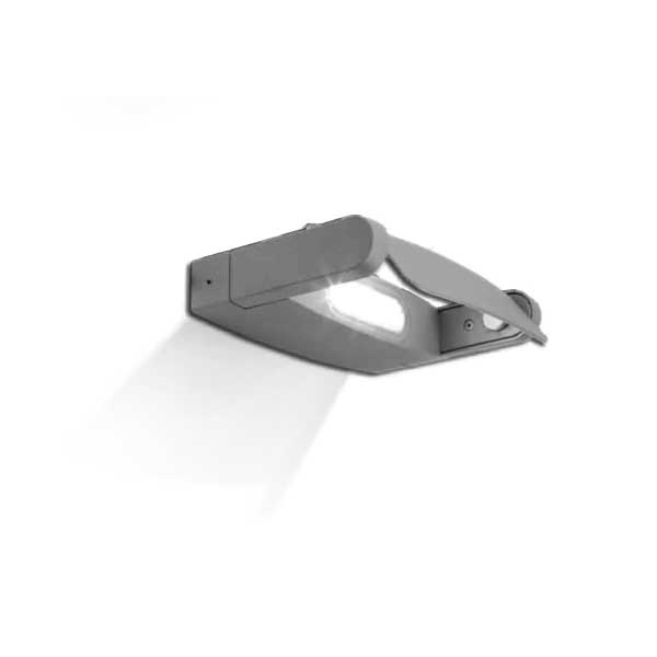 6144S-1-F-Si.jpg MINI Outdoor Wall Light-6144S-1-F in Gray Color