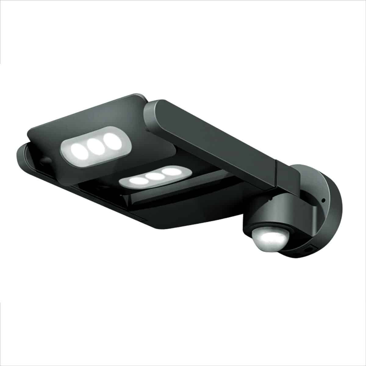 MINI Outdoor Wall Light with sensor-6144S-2-PIR in Black color