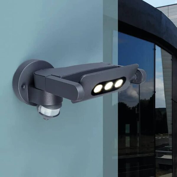 MINI Outdoor Wall Light with Sensor-6144S-1-PIR