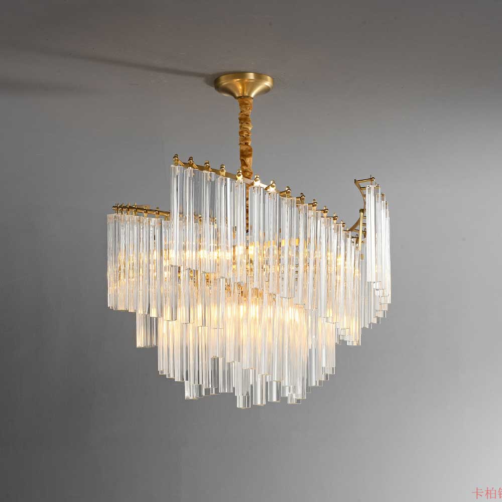 Modern Luxury Spiral Crystal Chandelier 600mm 6311-6