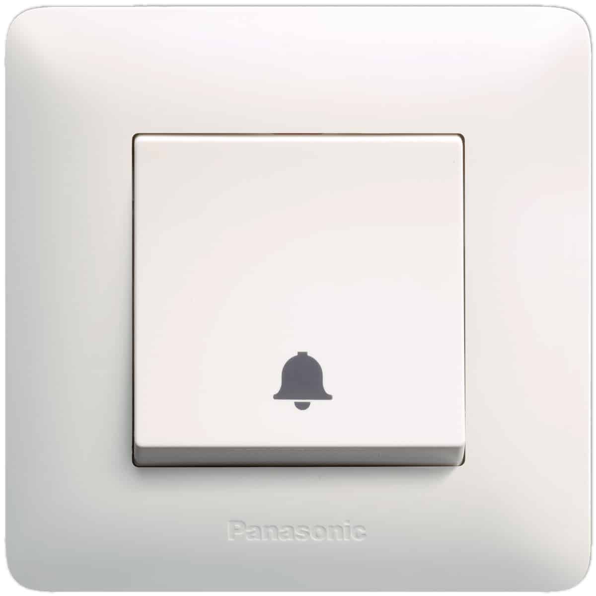 Bell Push Button White