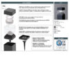 Fumagalli Ester Modern outdoor Wall Light Drawing