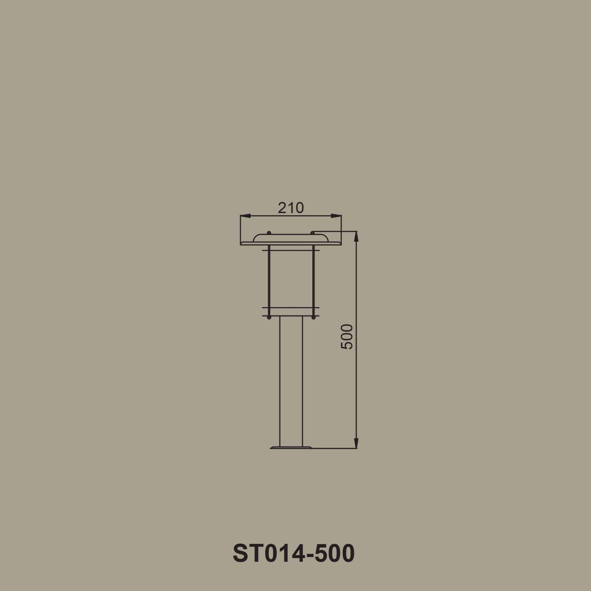 ST014-500 Dimensions