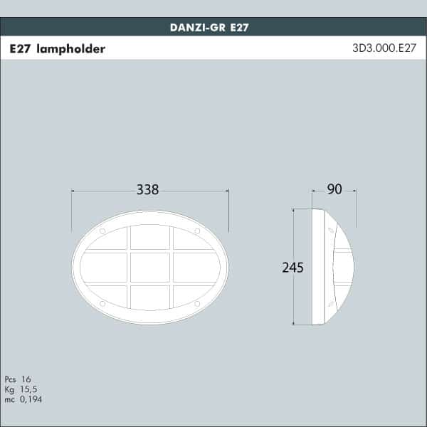 Danzi_GR Oval Bulkhead Lamp Dimensions