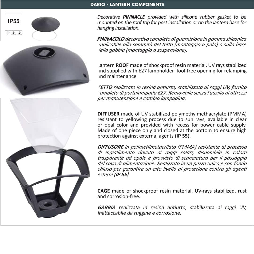 dario lantern material