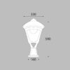 MAXI DISMA SERGIO Wall  Top in modern revival style. Dimensions