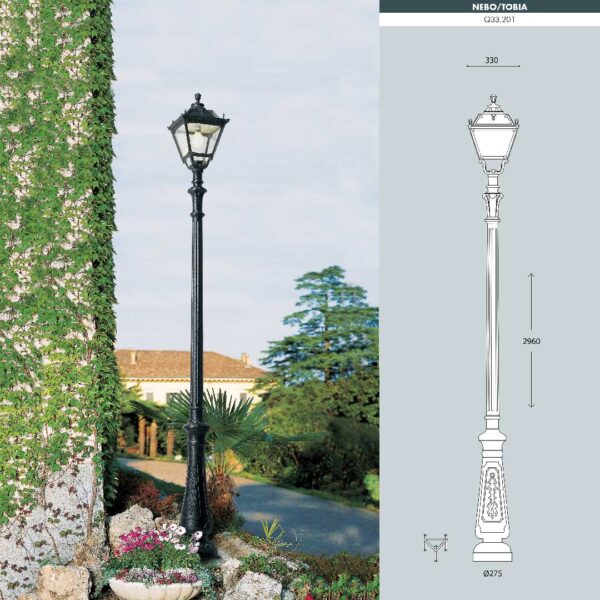 Nebo-Tobia 1L Pole Light
