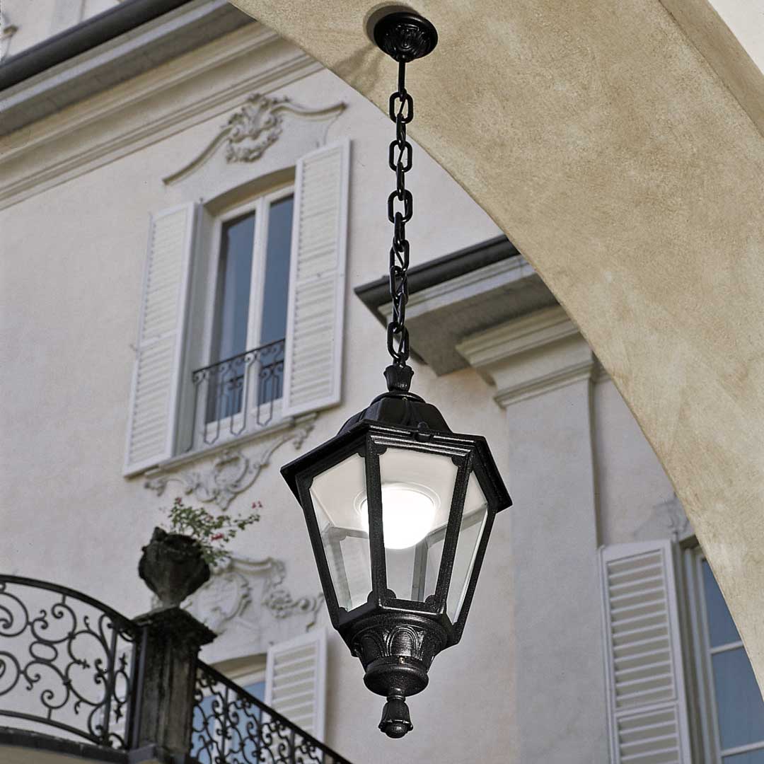 Sichem Noemi Hanging Light in Classic style, made of shockproof resin material, UV-rays stabilized, rust & corrosion-free. Insulation, IP55.