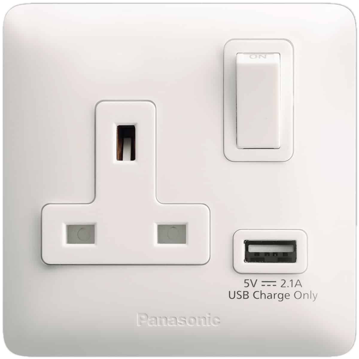 Socket with USB Charger