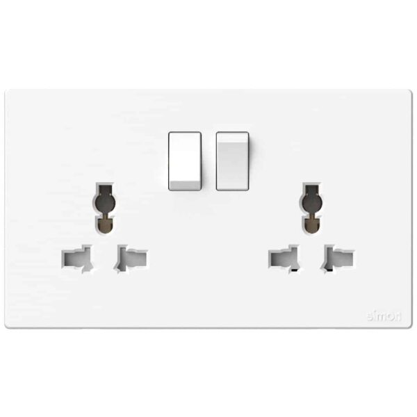 2G International Switched Socket M3-White