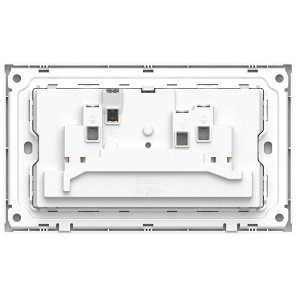 2G International Switched Socket M3-White
