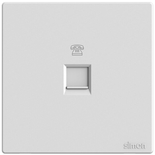 1G Telephone Outlet M3-White