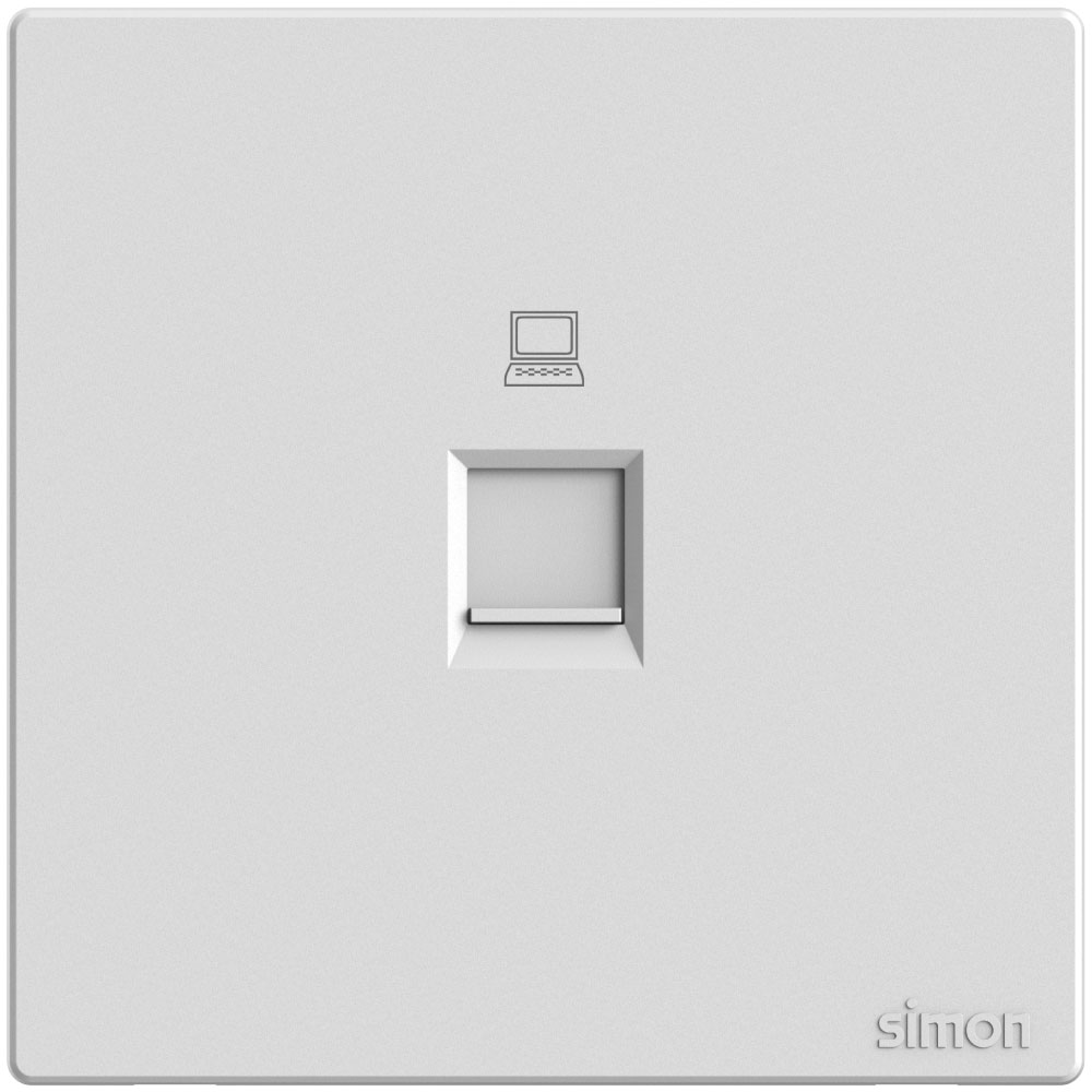 1G Data Outlet Cat6 M3-White