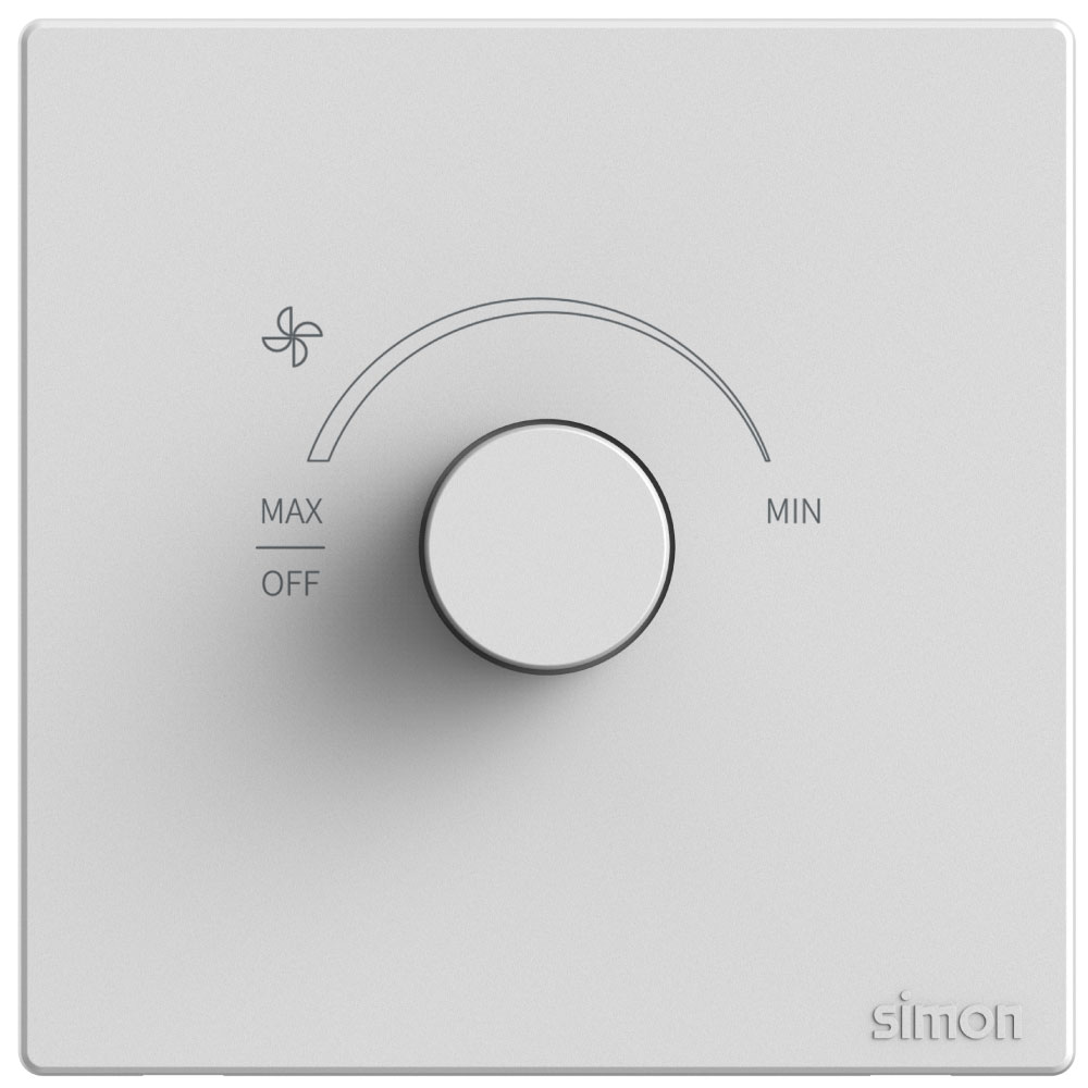 Fan Regulator Switch M3-White