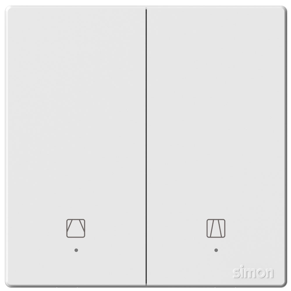 1G Smart Curtain Switch M3-White