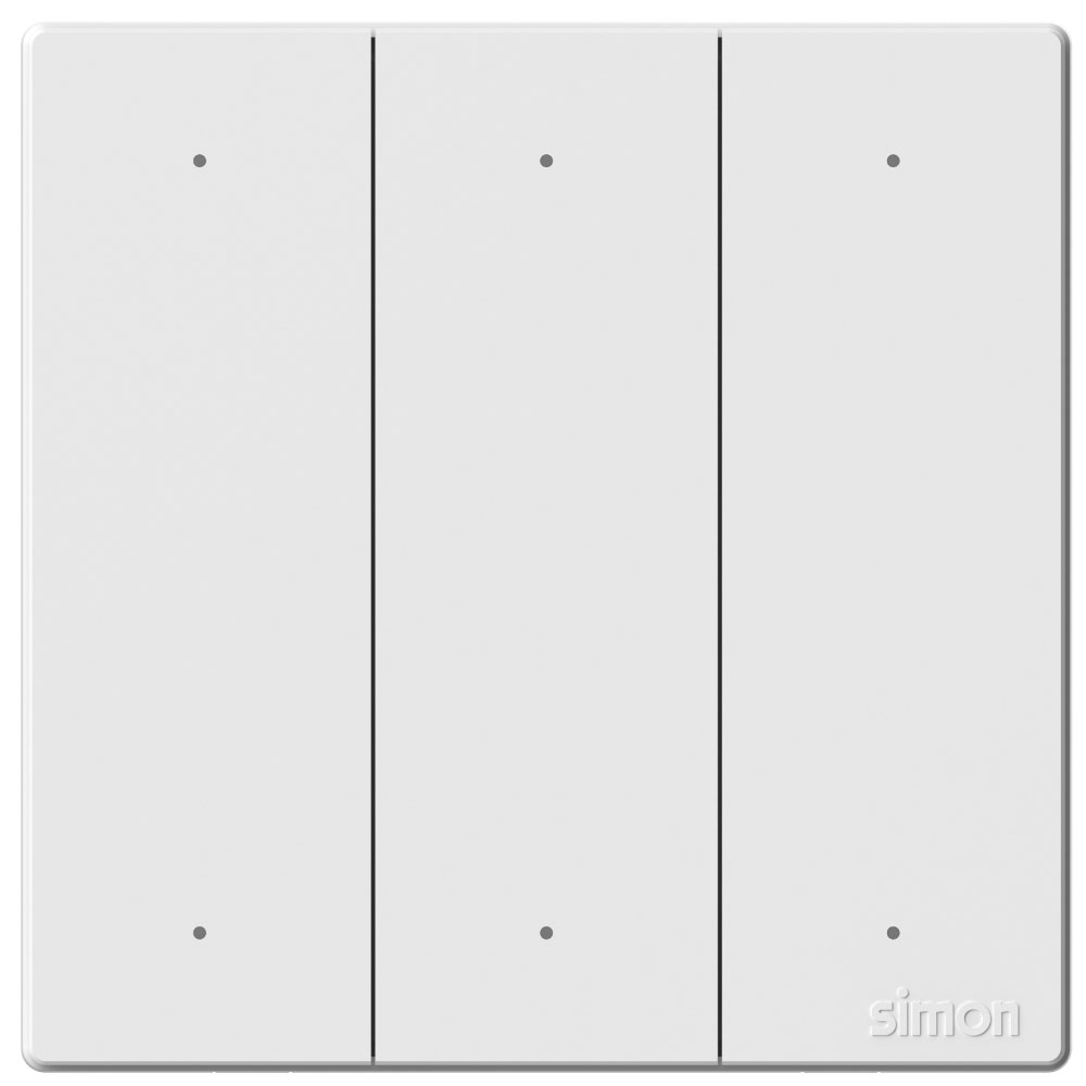 6G Multifunction Smart Switch M3 (3 Scene+3 Switch)-White