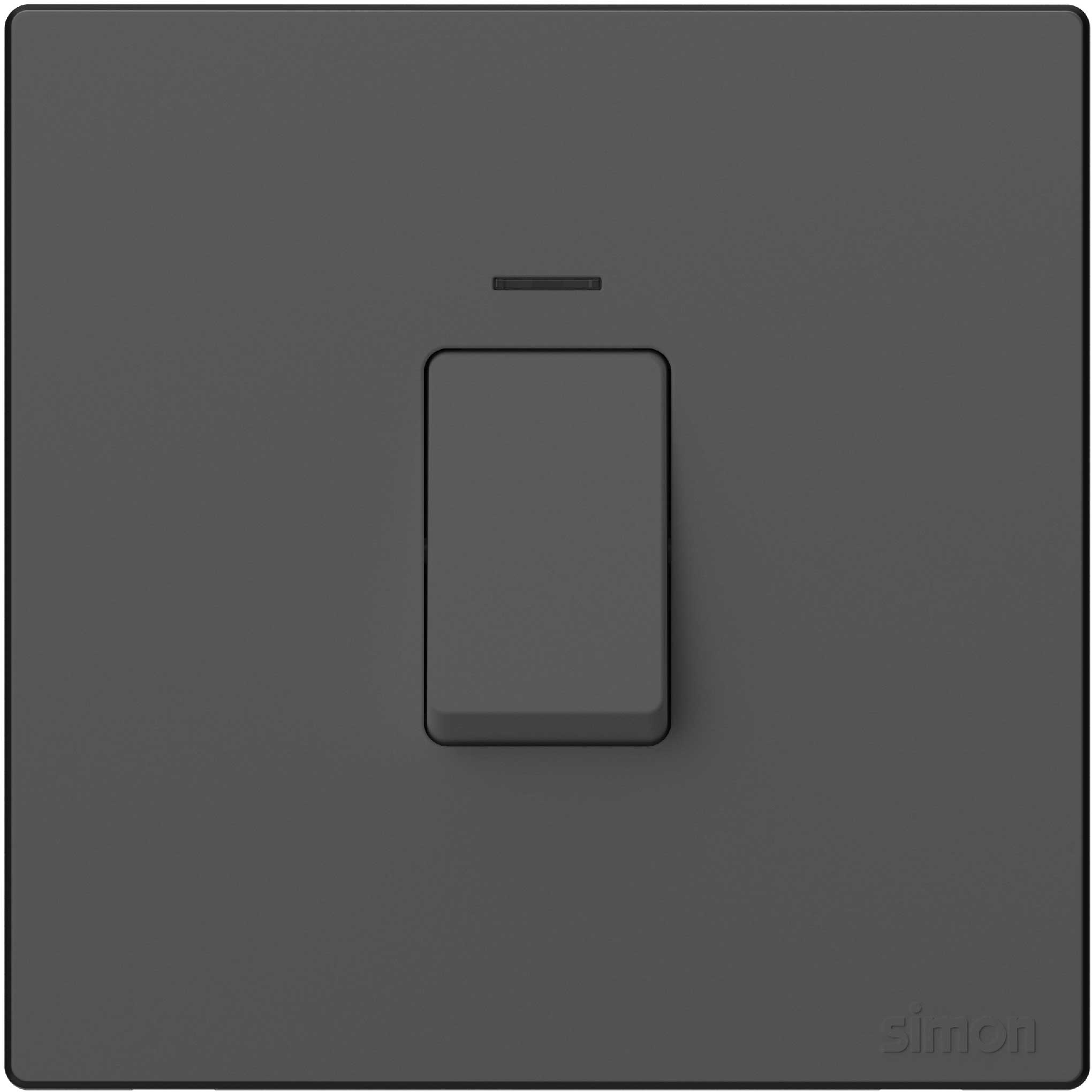 45A Double Pole Switch with LED M3-Color