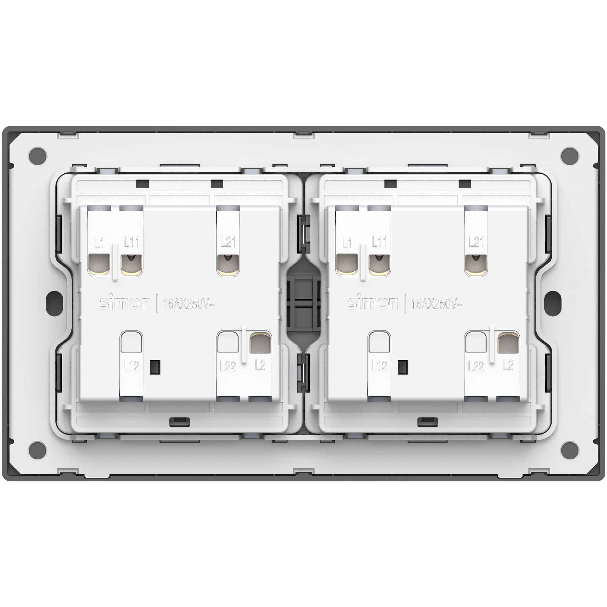 Simon 4G 1-Way Switch M3 back view
