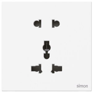 2Pin and International Socket M7-White