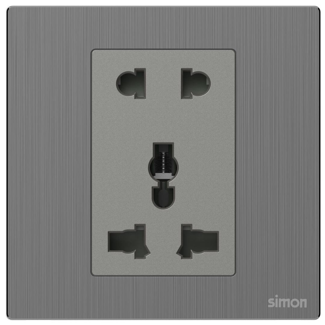 2Pin and International Socket M7-Metal
